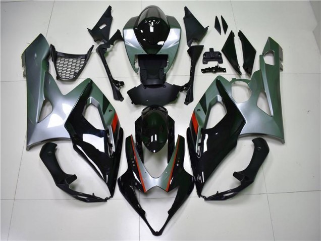 Carene Moto Suzuki GSXR 1000 K5 2005-2006 - Nero Argento