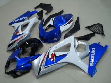 Carene Moto Suzuki GSXR 1000 K7 2007-2008 - Bianco Blu