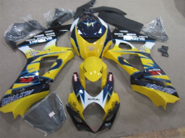 Carene Moto Suzuki GSXR 1000 K7 2007-2008 - Giallo Blu