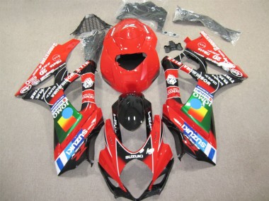 Carene Moto Suzuki GSXR 1000 K7 2007-2008 - Rosso Nero