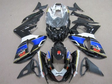 Carene Moto Suzuki GSXR 1000 K9 2009-2016 - Nero Blu Dark Dog