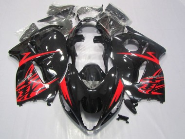 Carene Moto Suzuki GSXR 1300 Hayabusa 1996-2007 - Nero Rosso
