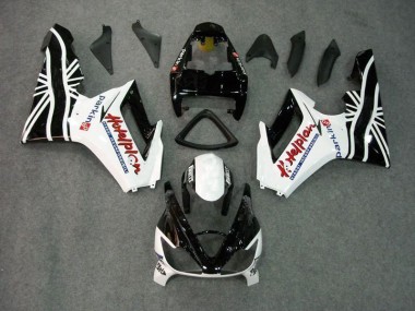 Carene Moto Triumph Daytona 675 Triple 2006-2008 - Nero Bianco