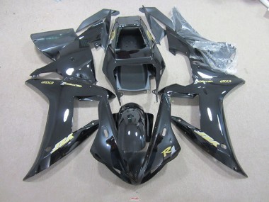 Carene Moto Yamaha R1 2002-2003 - Nero Oro Decal