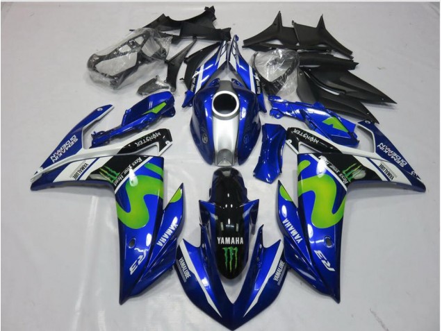 Carene Moto Yamaha R3 2015-2022 - Movistar Carene Moto Yamaha R3 2015-2022 - Movistar