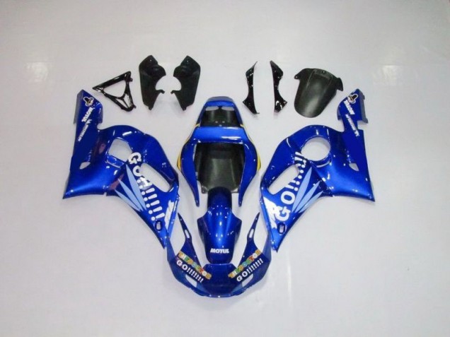 Carene Moto Yamaha R6 1998-2002 - Blu Bianco Go Motul Carene Moto Yamaha R6 1998-2002 - Blu Bianco Go Motul