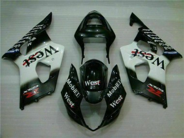 Carrozzeria Moto & Carena Moto Suzuki GSXR 1000 K3 2003-2004 - Bianco Nero