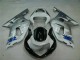 Carrozzeria Moto & Carena Moto Suzuki GSXR 600 / 750 K1 K2 K3 2001-2003 - Argento Nero Carrozzeria Moto & Carena Moto Suzuki GSXR 600 / 750 K1 K2 K3 2001-2003 - Argento Nero