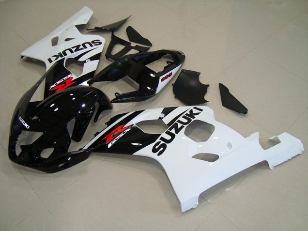 Carrozzeria Moto & Carena Moto Suzuki GSXR 750 K4 2004-2005 - Nero Bianco Carrozzeria Moto & Carena Moto Suzuki GSXR 750 K4 2004-2005 - Nero Bianco