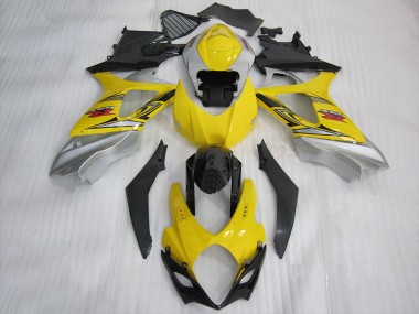 Kit Carena Moto & Plastica Moto Suzuki GSXR 1000 K7 2007-2008 - Giallo Nero