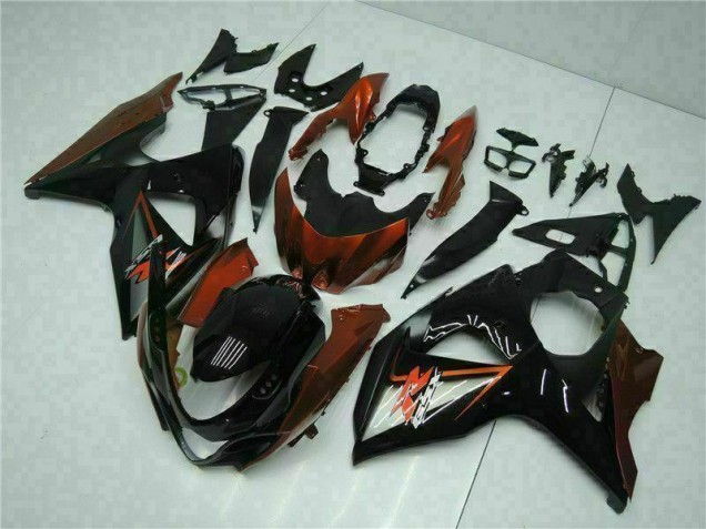Kit Carenatura Moto Completa Suzuki GSXR 1000 K9 2009-2016 - Marrone Nero Kit Carenatura Moto Completa Suzuki GSXR 1000 K9 2009-2016 - Marrone Nero