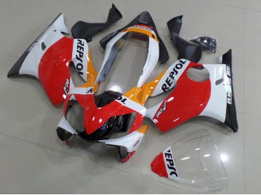 Kit Carenatura Motocicletta Completo ABS Honda CBR 600 F4i 2004-2007 - Repsol