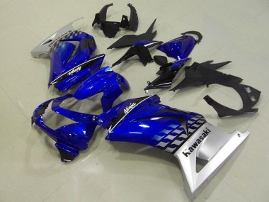 Kit Carene Moto Kawasaki ZX 250R 2008-2012 - Blu