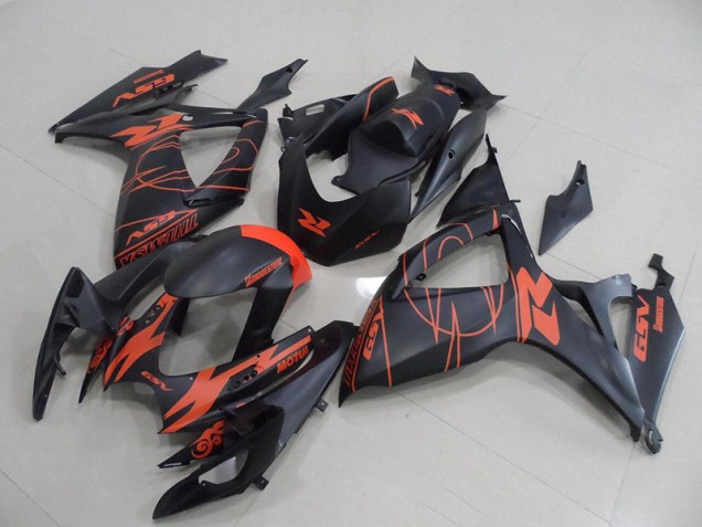 Kit Carene Suzuki GSXR 750 K6 2006-2007 - Nero Rosso Kit Carene Suzuki GSXR 750 K6 2006-2007 - Nero Rosso