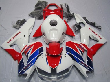 Kit Completo Carenatura Moto ABS Honda CBR 600 RR 2013-2021 - Rosso Bianco Blu HRC