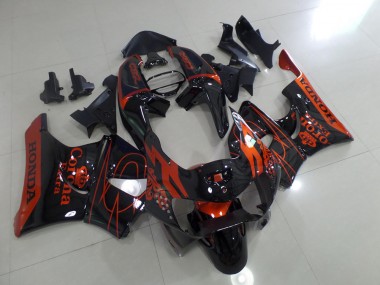 Kit Completo Carenatura Moto ABS Honda CBR 900 RR 919 1998-1999 - Arancia Corona