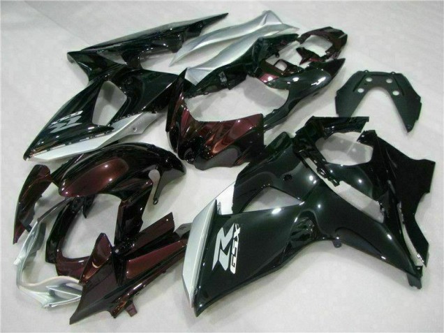 Kit Completo Carenatura Moto ABS Suzuki GSXR 1000 K9 2009-2016 - Marrone Nero Kit Completo Carenatura Moto ABS Suzuki GSXR 1000 K9 2009-2016 - Marrone Nero