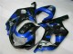 Kit Completo Carenatura Moto ABS Suzuki GSXR 600 / 750 K1 K2 K3 2001-2003 - Blu Nero Kit Completo Carenatura Moto ABS Suzuki GSXR 600 / 750 K1 K2 K3 2001-2003 - Blu Nero