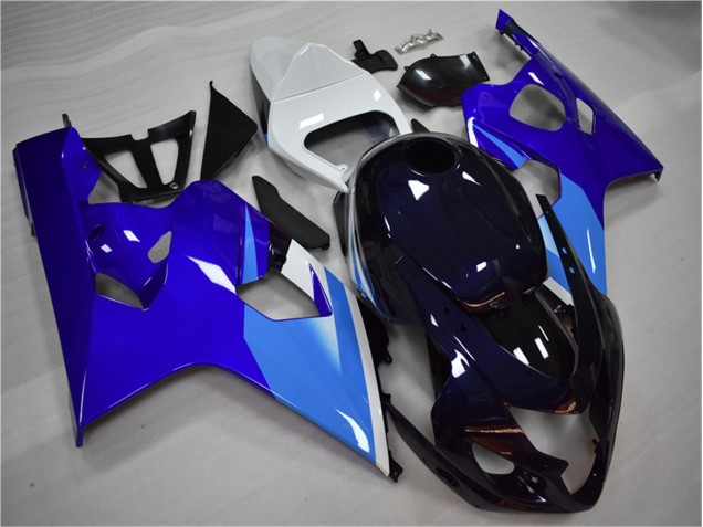 Kit Completo Carenatura Moto ABS Suzuki GSXR 600 / 750 K4 2004-2005 - Blu Bianco Kit Completo Carenatura Moto ABS Suzuki GSXR 600 / 750 K4 2004-2005 - Blu Bianco