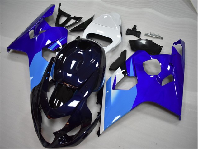 Kit Completo Carenatura Moto ABS Suzuki GSXR 600 / 750 K4 2004-2005 - Blu Bianco Kit Completo Carenatura Moto ABS Suzuki GSXR 600 / 750 K4 2004-2005 - Blu Bianco