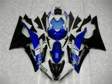 Kit Completo Carenatura Moto ABS Yamaha R6 2008-2016 - Blu Nero