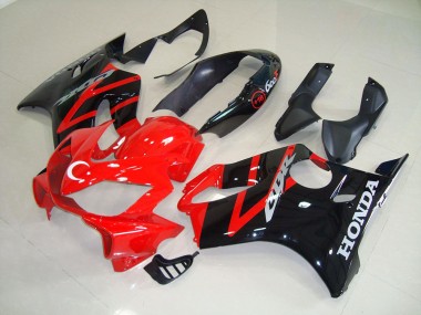 Kits Carenatura Moto Honda CBR 600 F4i 2004-2007 - Nero Rosso