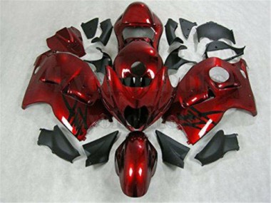 Kits Carenatura Moto Iniezione Suzuki GSXR 1300 Hayabusa 1996-2007 - Rosso Nero