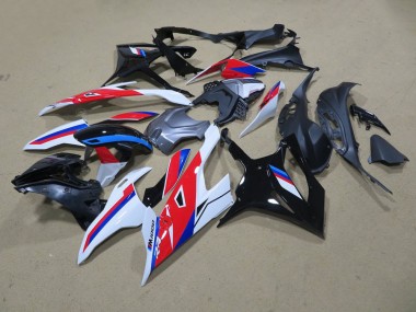 Kits Carenatura Motocicletta Completo ABS BMW S1000RR 2019-2021 - Nero Bianco Rosso Blu