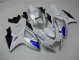Kits Carenatura Motocicletta Completo ABS Suzuki GSXR 600 / 750 K6 2006-2007 - Bianco Blu Kits Carenatura Motocicletta Completo ABS Suzuki GSXR 600 / 750 K6 2006-2007 - Bianco Blu