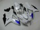 Kits Carenatura Motocicletta Completo ABS Suzuki GSXR 600 / 750 K6 2006-2007 - Bianco Blu Kits Carenatura Motocicletta Completo ABS Suzuki GSXR 600 / 750 K6 2006-2007 - Bianco Blu