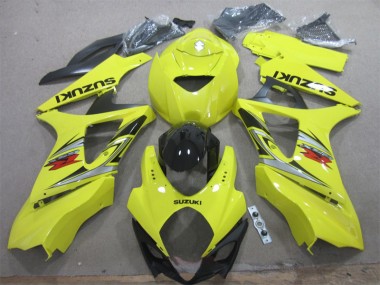 Kits Carene Moto Completa Suzuki GSXR 1000 K7 2007-2008 - Giallo Nero