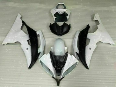 Kits Carene Moto Completa Yamaha R6 2008-2016 - Bianco Nero
