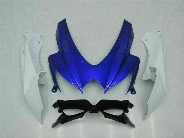 Plastica Moto Suzuki GSXR 600 / 750 K8 2008-2010 - Blu Bianco Plastica Moto Suzuki GSXR 600 / 750 K8 2008-2010 - Blu Bianco