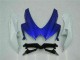 Plastica Moto Suzuki GSXR 600 / 750 K8 2008-2010 - Blu Bianco Plastica Moto Suzuki GSXR 600 / 750 K8 2008-2010 - Blu Bianco
