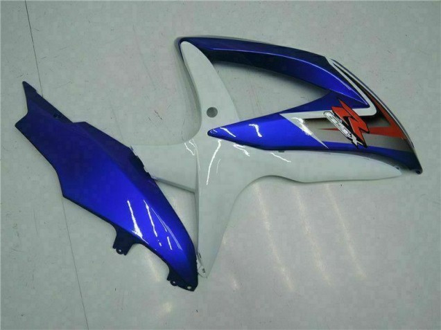 Plastica Moto Suzuki GSXR 600 / 750 K8 2008-2010 - Blu Bianco Plastica Moto Suzuki GSXR 600 / 750 K8 2008-2010 - Blu Bianco
