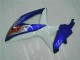 Plastica Moto Suzuki GSXR 600 / 750 K8 2008-2010 - Blu Bianco Plastica Moto Suzuki GSXR 600 / 750 K8 2008-2010 - Blu Bianco
