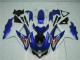 Plastica Moto Suzuki GSXR 600 / 750 K8 2008-2010 - Blu Bianco Plastica Moto Suzuki GSXR 600 / 750 K8 2008-2010 - Blu Bianco